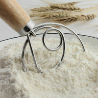 13 INCHES BAKING DOUGH STAINLESS STEEL LARGE WIRE WHISK MIXER BREAD COOKING TOOL Kings Warehouse 