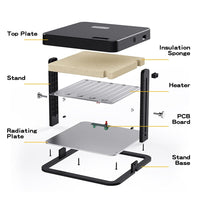 13W Chick Brooder Heating Plate 27x27cm Chicken Coop Heater Duck Poultry Warmer Kings Warehouse 