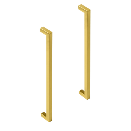 15x Brushed Brass Drawer Pulls Kitchen Cabinet Handles - Gold Finish 256mm Kings Warehouse 