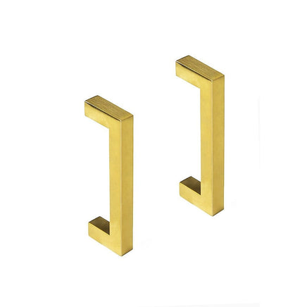 15x Brushed Brass Drawer Pulls Kitchen Cabinet Handles - Gold Finish 96mm Kings Warehouse 