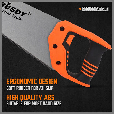16" Hand Saw Sharp Cut Wood Plastic Cutting Heavy Duty Crosscut Saw 505mm Long Kings Warehouse 