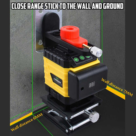 16 Line Laser Level 4D Green Light Auto Self Leveling 360 degree Rotary Cross Kings Warehouse 