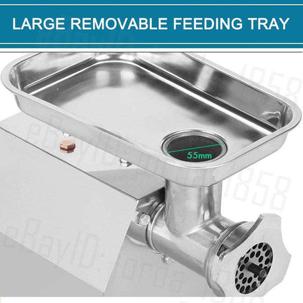 1.63HP Commercial Meat Mincer- Electric Grinder & Sausage Maker Filler 1200W KingsWarehouse 