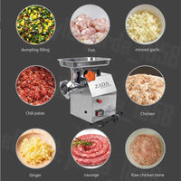 1.63HP Commercial Meat Mincer- Electric Grinder & Sausage Maker Filler 1200W KingsWarehouse 