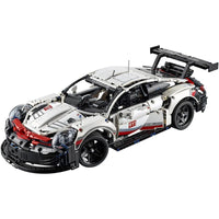 1699Pcs 911 RSR Sport Car Series 1:8 Building Blocks Brick Kids Toys Tigers 71008 Kits Gifts