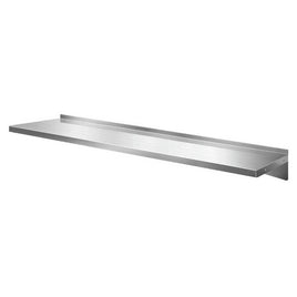 1800mm Stainless Steel Wall Shelf Kitchen Shelves Rack Mounted Display Shelving Kings Warehouse