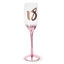18th Birthday Blush Campagne Flute Kings Warehouse 