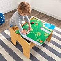 2-in-1 Activity Table with Board for kids 64 x 60 x 40 cm Kings Warehouse 