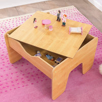 2-in-1 Activity Table with Board for kids 64 x 60 x 40 cm Kings Warehouse 