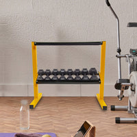 2 Tier Dumbbell Rack for Dumbbell Weights Storage Fitness Supplies Kings Warehouse 