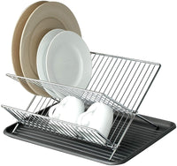 2 Tier Folding Dish Rack Kings Warehouse 