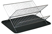 2 Tier Folding Dish Rack Kings Warehouse 