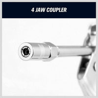2-WAY Mini Grease Gun Manual Pistol Grip With 3OZ Cartridge Flexi Hose & Coupler Kings Warehouse 
