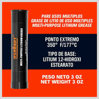 2-WAY Mini Grease Gun Manual Pistol Grip With 3OZ Cartridge Flexi Hose & Coupler Kings Warehouse 