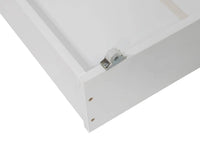 2 x Wooden Bed Frame Storage Trundle Drawers-White Kings Warehouse 