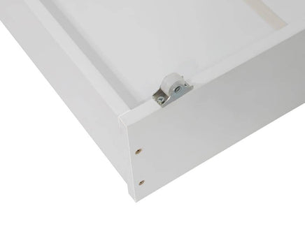 2 x Wooden Bed Frame Storage Trundle Drawers-White Kings Warehouse 