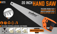 20" Hand Saw Sharp Cut Wood Plastic Cutting Heavy Duty Crosscut Saw 600mm Long Kings Warehouse 