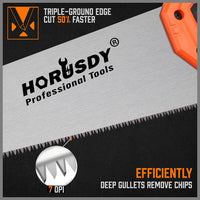 20" Hand Saw Sharp Cut Wood Plastic Cutting Heavy Duty Crosscut Saw 600mm Long Kings Warehouse 