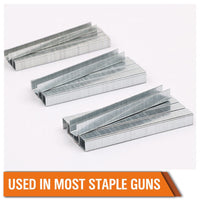 2000Pc Door Shaped Staples Heavy Duty Nails Staple Gun Stapler Refills 8/10/12mm Kings Warehouse 