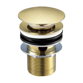 2020 new Burnished Brass gold Brushed Pop Up Waste Plug 40 mm NO Overflow Kings Warehouse 