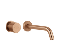 2020 shower Bath Burnished rose gold Gold Progressive Brass wall mixer tap faucet Kings Warehouse 