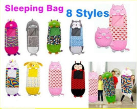 2022 Sleeping Bag Happy Nappers Kids Children Blanket Winter fluffy warm Xmas Gift Kings Warehouse 