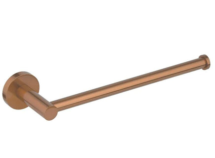 2024 Round New Toliet Roll Holder brushed copper hand towel holder Kings Warehouse 