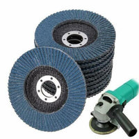 20PCS 5" 125MM Angle Grinder Flap Sanding Disc 100 Grit Grinding Wheel October Specials Kings Warehouse 