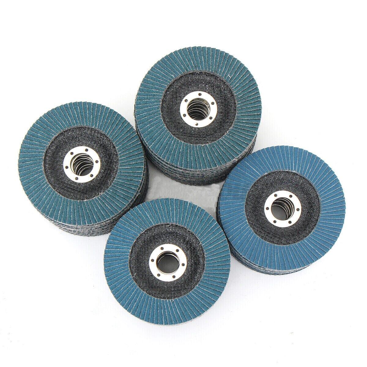 20PCS 5" 125MM Angle Grinder Flap Sanding Disc 120 Grit Grinding Wheel - View #9
