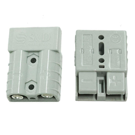 20x Anderson Style Plug connector 50AMP Caravan Trailer Solar 6AWG GREY Kings Warehouse 