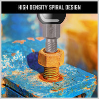 25Pc Screw Extractor Set Multi-Spline Easy Out Broken Bolt Remover Tool Hex Head Kings Warehouse 