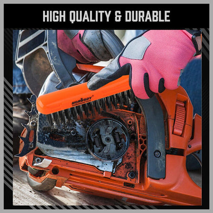 260mm Stanless Brush Anti-Slip Handle Scratch Paint Cleaning Rust Remove New Kings Warehouse 