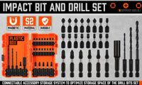 26Pc Impact Screwdriver Bit Set Magnetic Drill Bit Holder Quick Release Drilling Kings Warehouse 