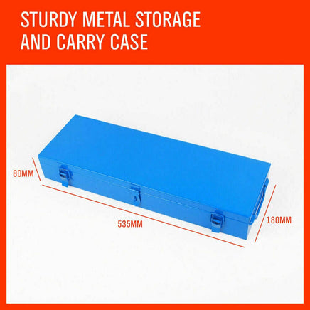 27Pc Heavy Duty Socket Wrench Set 3/4" Drive Metric & Imperial Extension Case Kings Warehouse 