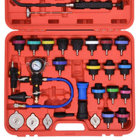 28 Piece Radiator Pressure Tester Kit" Kings Warehouse 