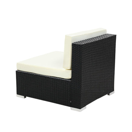 2PC Gardeon Outdoor Furniture Sofa Set Wicker Rattan Garden Lounge Chair Setting Furniture > Outdoor Kings Warehouse 