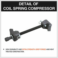 2Pc Heavy Duty Coil Spring Compressor Clamp Car Truck Shocker Struts Replace Kings Warehouse 