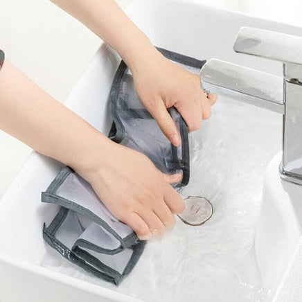 2PCS 7 Grids Mesh Foldable Clothes Storage Jeans Pants Organizer Clothes Organizer 36X17X12CM Kings Warehouse 