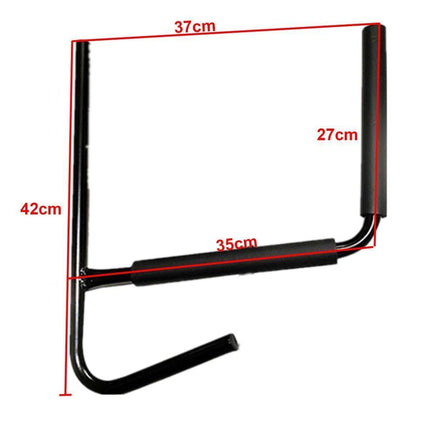 2Pcs Kayak Wall Rack Carrier Canoe Paddle Surfboard Holder Wall Mount Shelf Kings Warehouse 