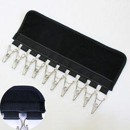 2X 10 Clips Door Cap Rack Baseball Hat Holder Closet Hanger Storage Organizer Kings Warehouse 