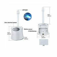 2X LED Toilet Bathroom Motion Night Light Kings Warehouse 