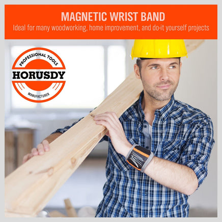 2x Strong Magnetic Wrist Band Magnet Strap Tool Holder Belt Screws Bolt Nut Nail Kings Warehouse 