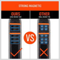 2x Strong Magnetic Wrist Band Magnet Strap Tool Holder Belt Screws Bolt Nut Nail Kings Warehouse 