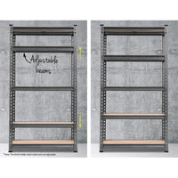 2x1.5M Garage Shelving Warehouse Rack Storage Racking Storage Steel Kings Warehouse 