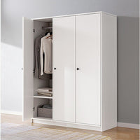3 Door Wardrobe Bedroom Cupboard Closet Storage Cabinet Organiser bedroom furniture Kings Warehouse 