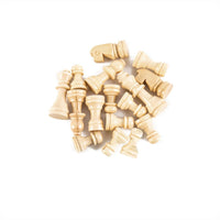 3 IN 1 Wooden Chess Set Folding Chessboard Wood Pieces Draughts Backgammon Toy Kings Warehouse 