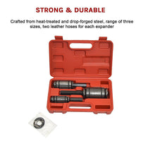 3 Piece Tail Pipe Expander Set Muffler Exhaust Pipe Dent Remover Tool Kit KingsWarehouse 