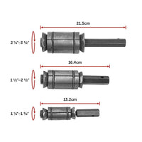 3 Piece Tail Pipe Expander Set Muffler Exhaust Pipe Dent Remover Tool Kit KingsWarehouse 
