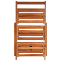 3-Tier Plant Stand 50x63x80 cm Solid Acacia Wood Garden Supplies Kings Warehouse 