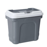 30L Pet Dogs Puppy Food Storage Storer Container w/ Scoop Grey Kings Warehouse 